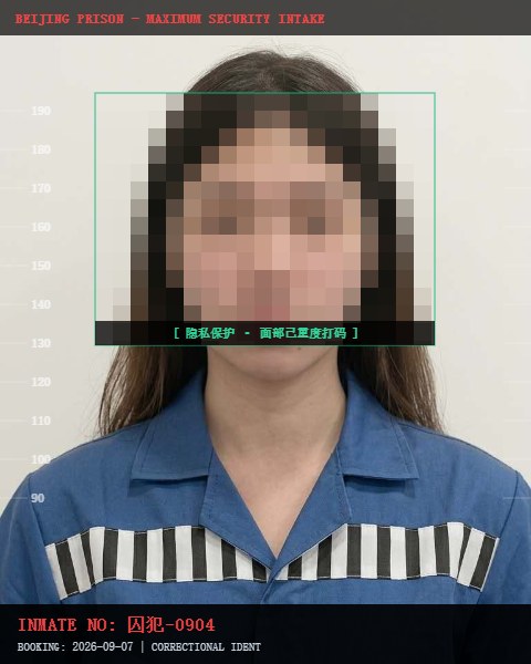 P-0904 重点在押女囚建档照